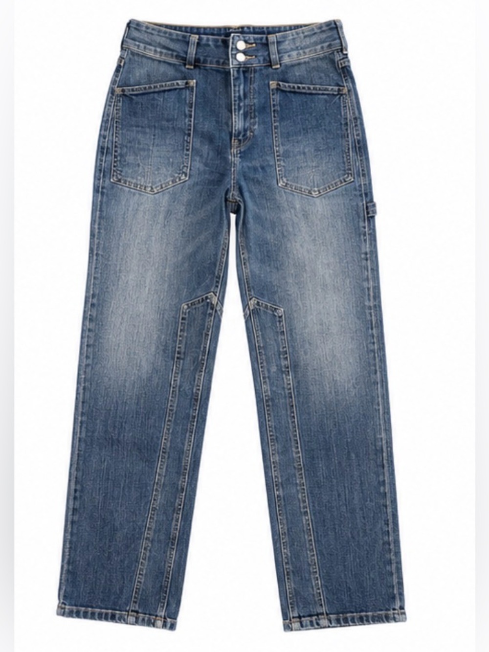 Pilcro Vintage-Inspired Utility Carpenter Jeans Size 26